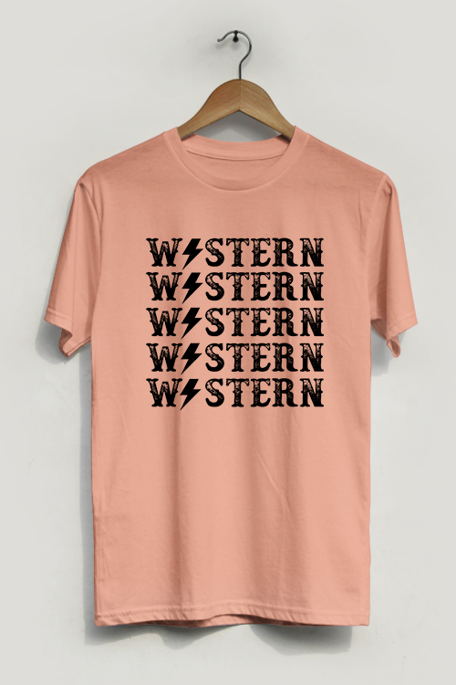 Hipsters Remedy Vintage Western T-shirt In Pink