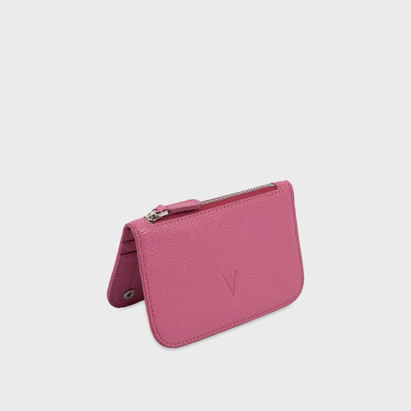 Shop Hiva Atelier Alae Coin Purse & Card Holder In Pink
