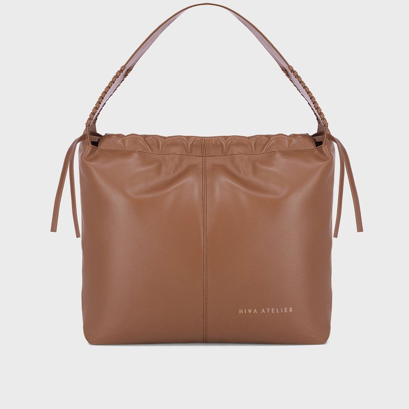 Shop Hiva Atelier All Day Shopping Bag In Brown