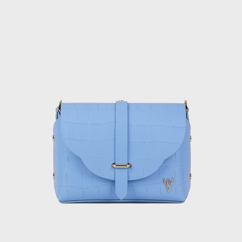 Shop Hiva Atelier Harmonia Shoulder Bag In Blue