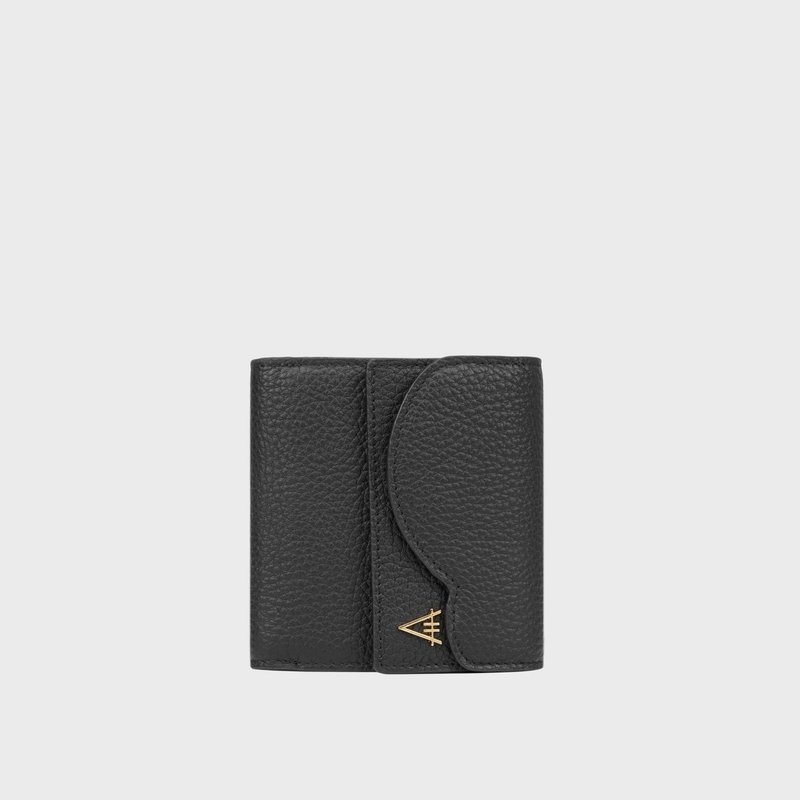 Shop Hiva Atelier Larus Compact Wallet In Black