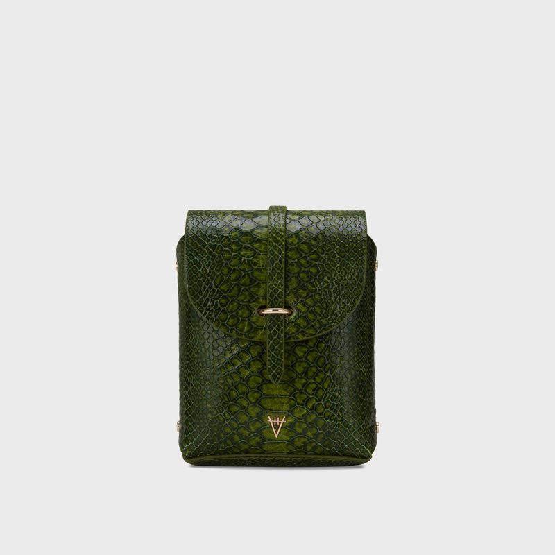 Hiva Atelier Mini Astrum Shoulder Bag In Green