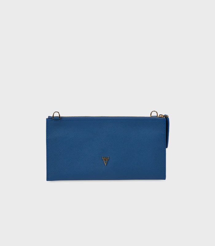 Hiva Atelier Omnia Chain Bag & Clutch In Blue
