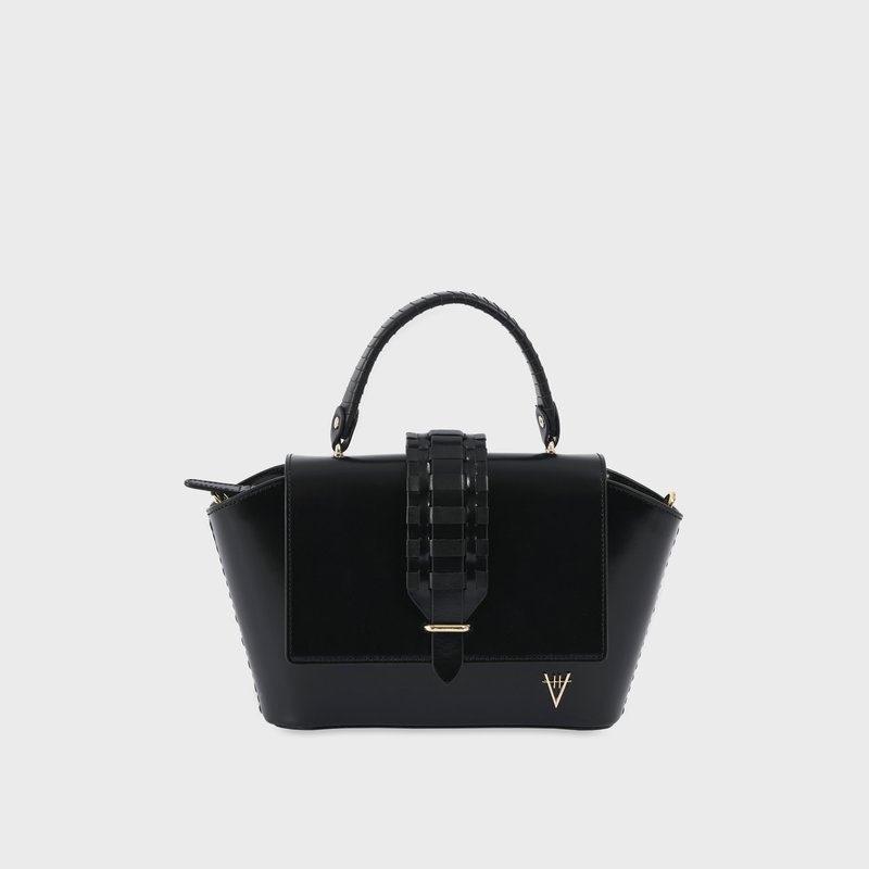 Hiva Atelier Ventus Shoulder Bag In Black