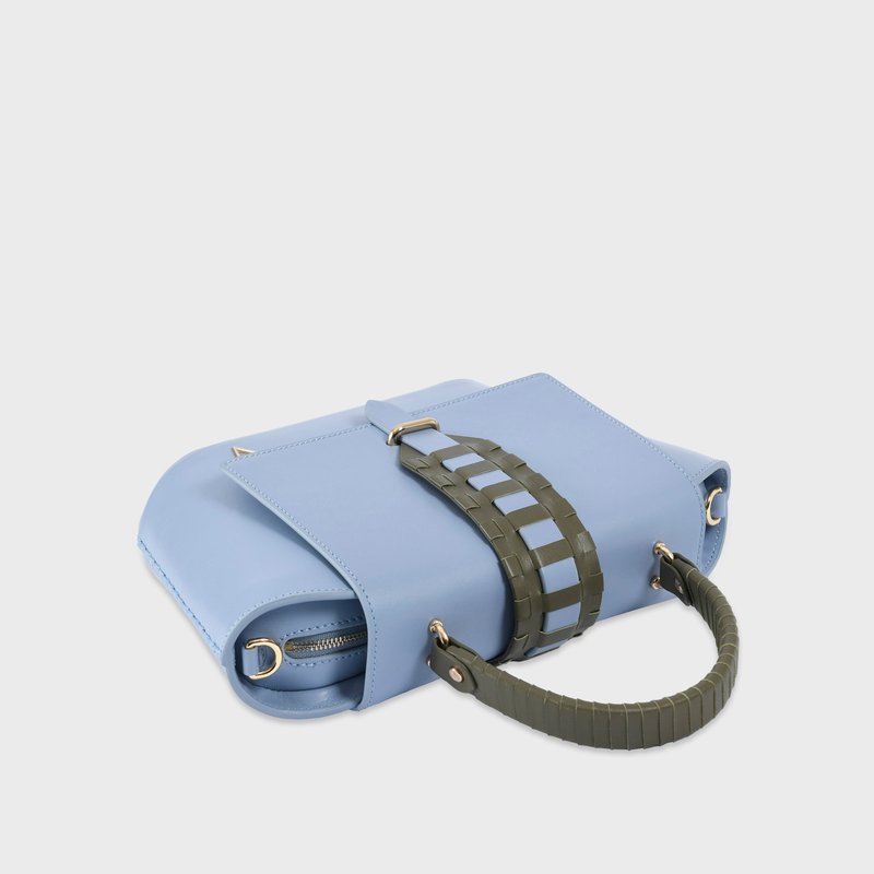 Shop Hiva Atelier Ventus Shoulder Bag In Blue