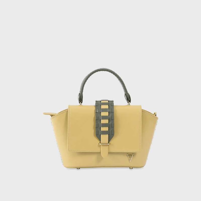 Hiva Atelier Ventus Shoulder Bag In Yellow