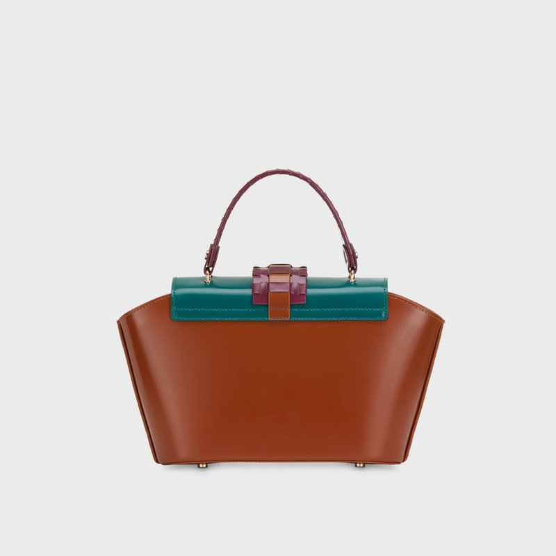 Shop Hiva Atelier Ventus Shoulder Bag In Brown