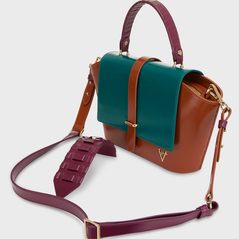 Shop Hiva Atelier Ventus Shoulder Bag In Brown
