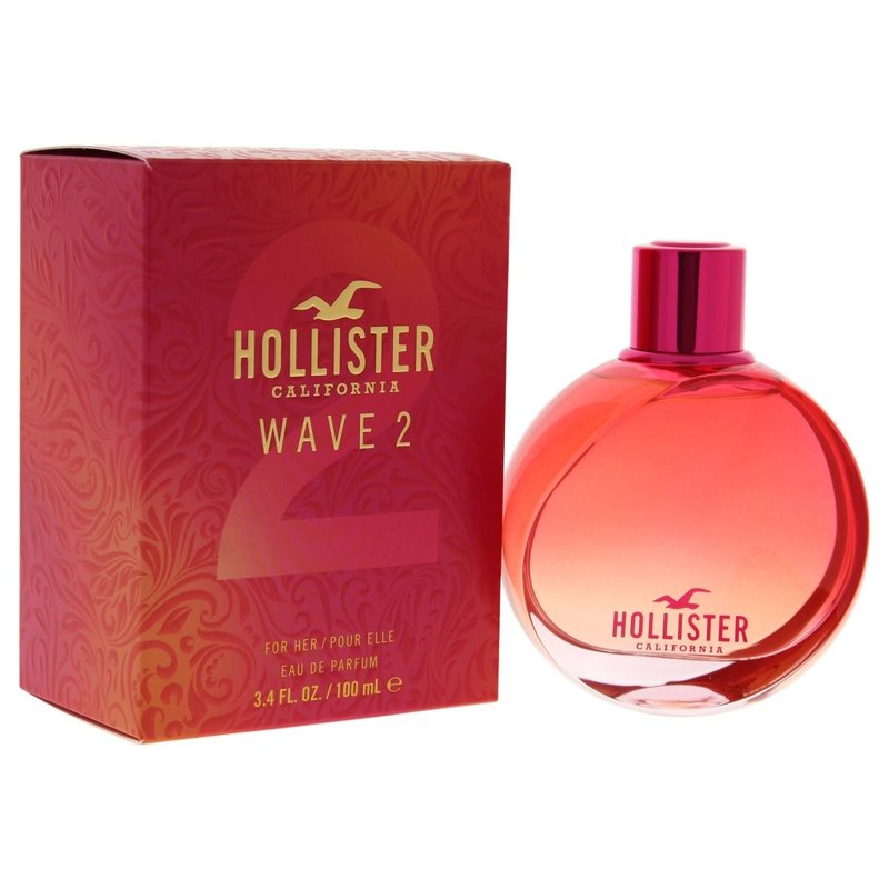 Hollister Wave 2 By  Eau De Parfum Spray 3.4 oz For Women In White