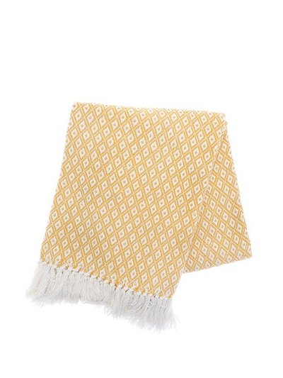 Home & Living Oxford Throw - Ochre Yellow product
