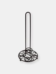 Scroll Collection Steel Paper Towel Holder, Bronze