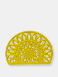 Sunflower Cast Iron Napkin Holder, Yellow