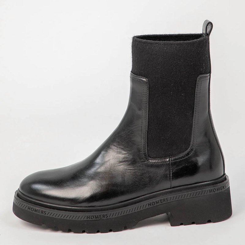Shop Homers Women's Mid Calf Boot In Black