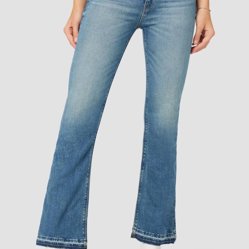 Hudson Barbara High-rise Boot Crop Jeans In Blue