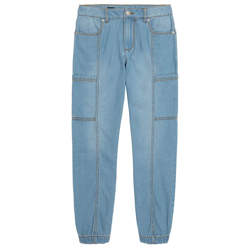 Shop Hudson Girl's Cargo Jean In Blue
