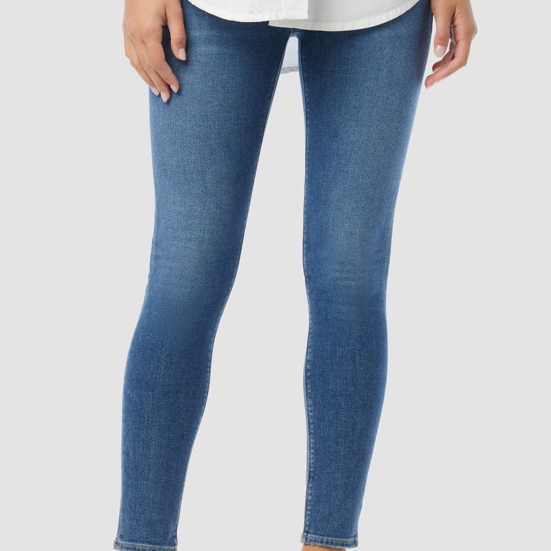 Shop Hudson Collin Mid-rise Skinny Jean In Blue