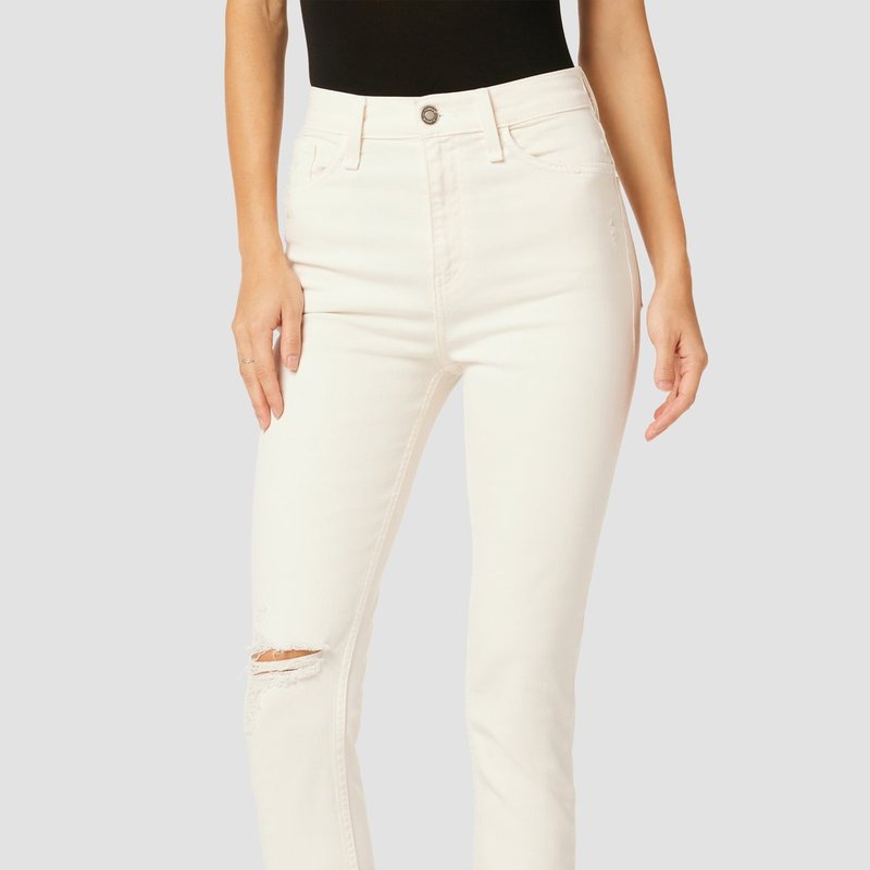 Shop Hudson Harlow Ultra High-rise Cigarette Ankle Jean In White