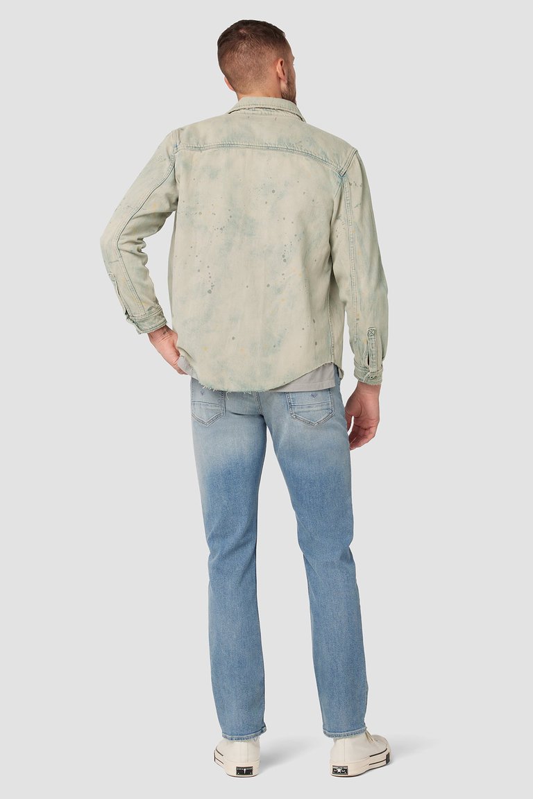 Lightweight Denim Shirt - Stripped Paint