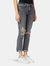 Nico Mid-Rise Straight Ankle Jean - Night Moves