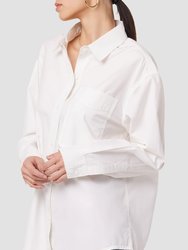 Oversized Shirt - White - White
