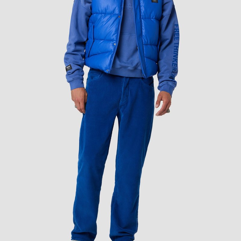 Shop Hudson Puffer Vest In Blue