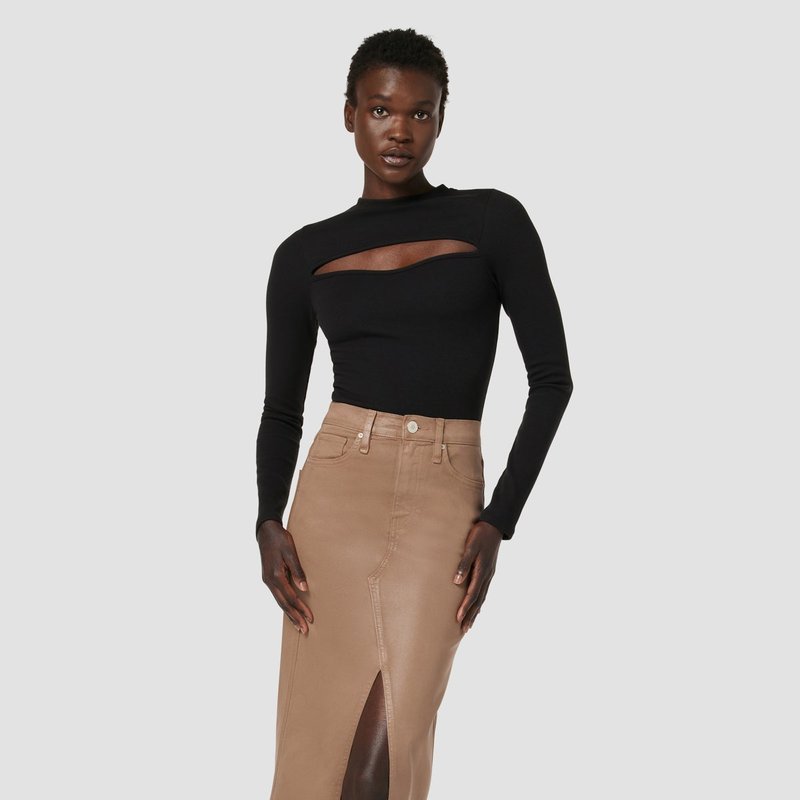 Shop Hudson Reconstructed Skirt In Brown