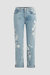 Thalia 90's Loose Fit Jean - Pigment Explotion