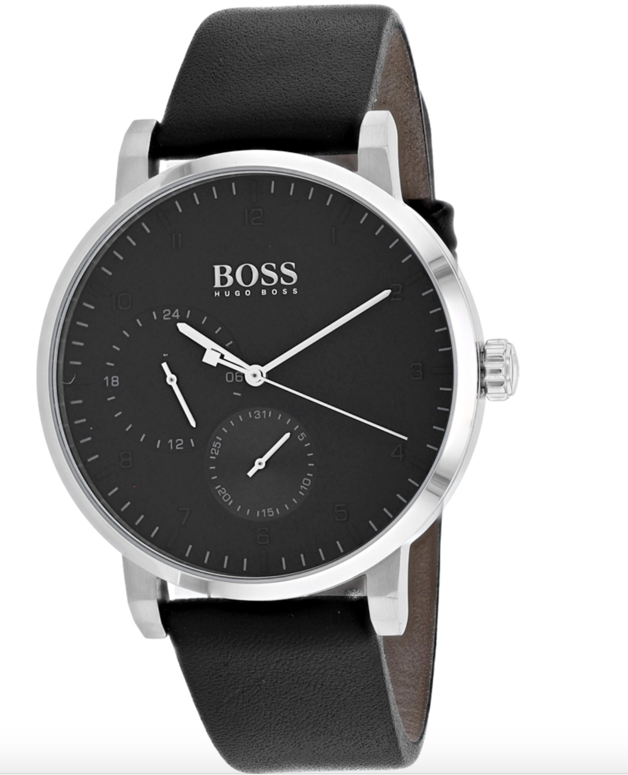 boss ocean edition men's stainless steel bracelet watch