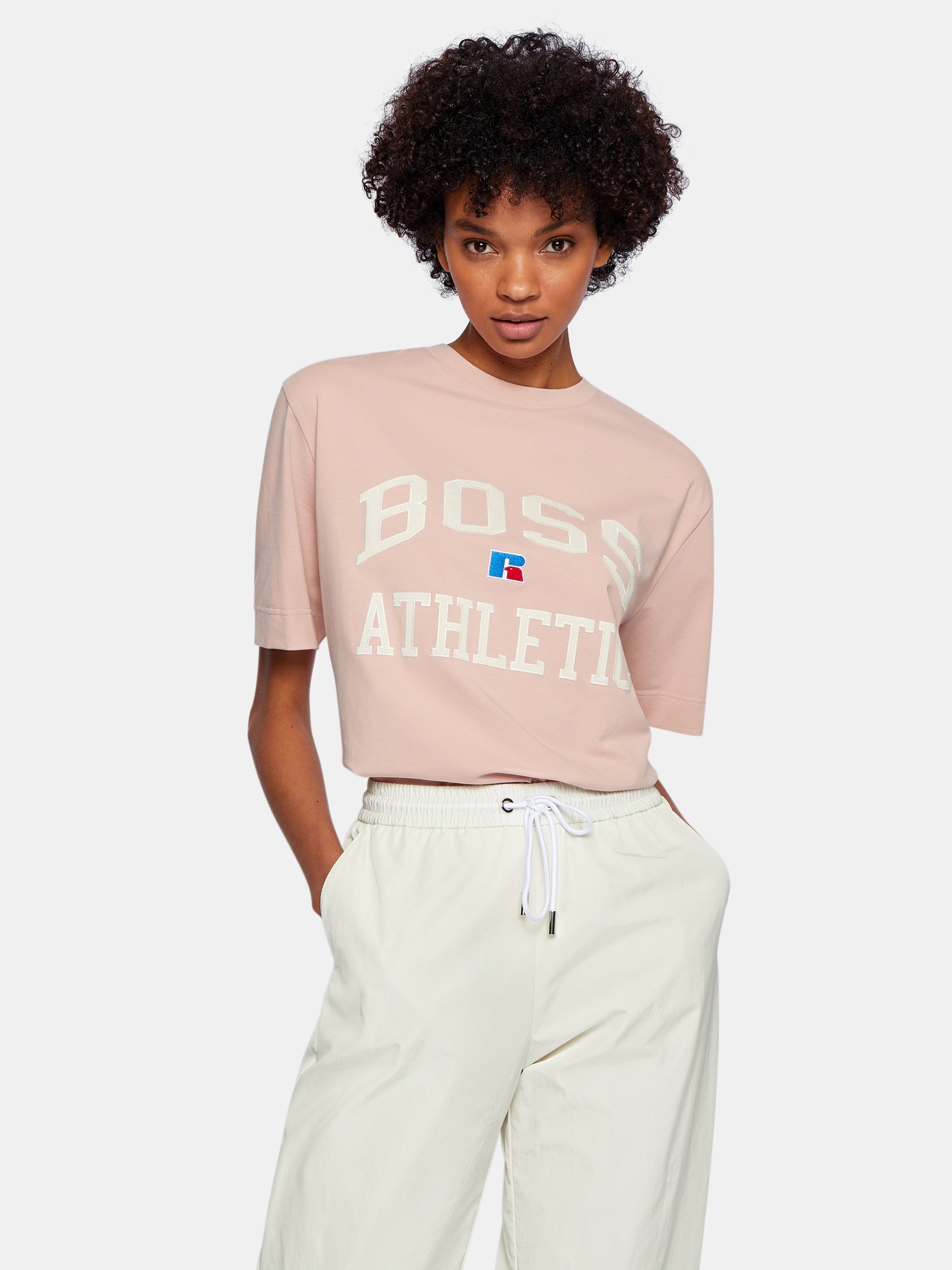 boss relaxed fit t shirt