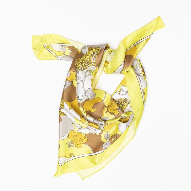 Hunny Bunny Collection Deven Leigh Scarves In Yellow