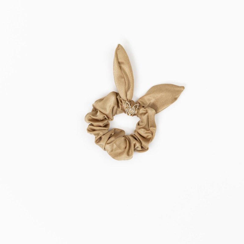 Hunny Bunny Collection Girl's Poolside Hunny Scrunchie In Golden Hour