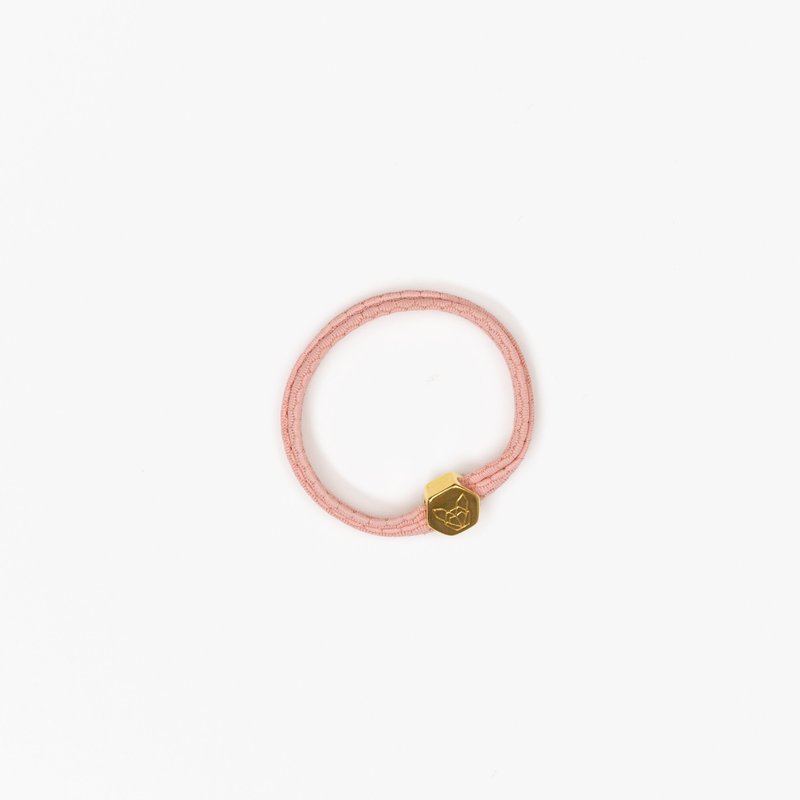 Hunny Bunny Collection Hair Tie In Pink
