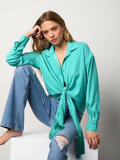 Hutch Webster Top - Teal product