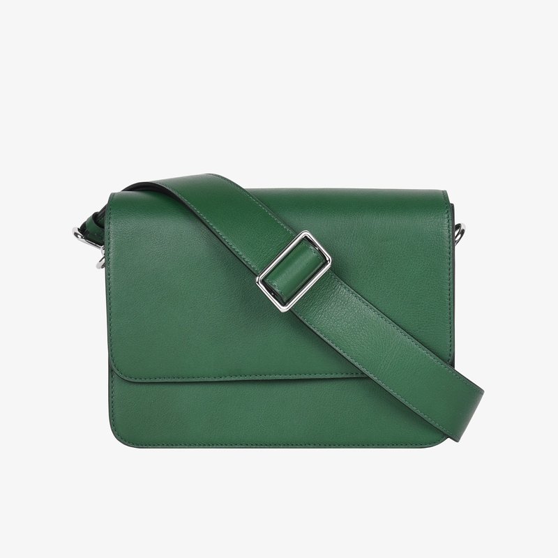 Hyer Goods Luxe Cube Bag In Green