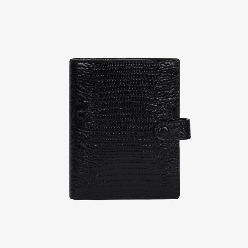 Hyer Goods Luxe Traveler's Wallet In Black