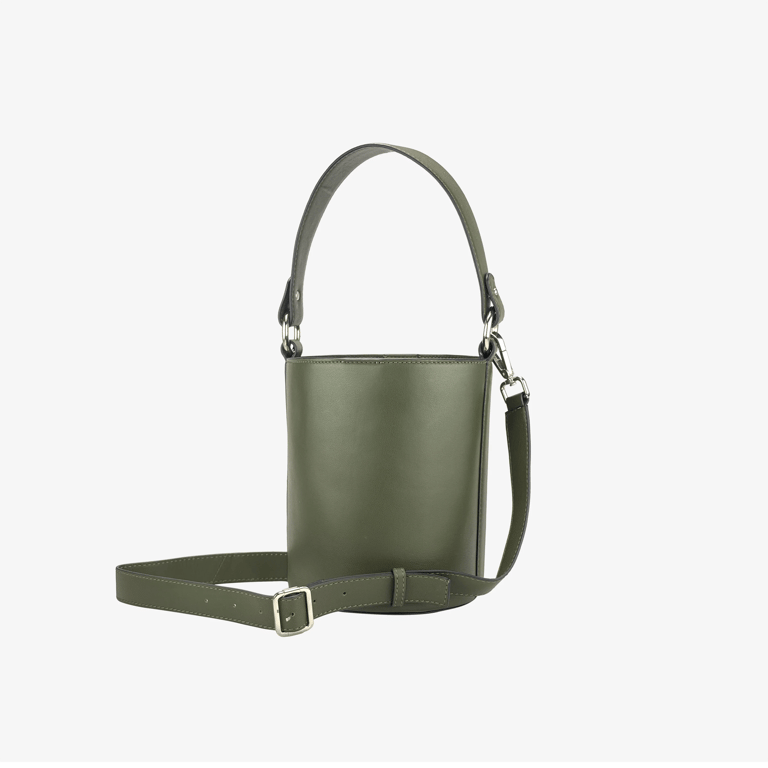 Mini Bucket Bag Tipped Olive - Tipped Olive