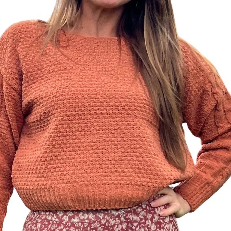 Shop Hyfve Be With You Shortly Sweater In Brown