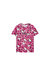 Hype Girls AOP Hello Kitty Leopard Print T-Shirt - Pink