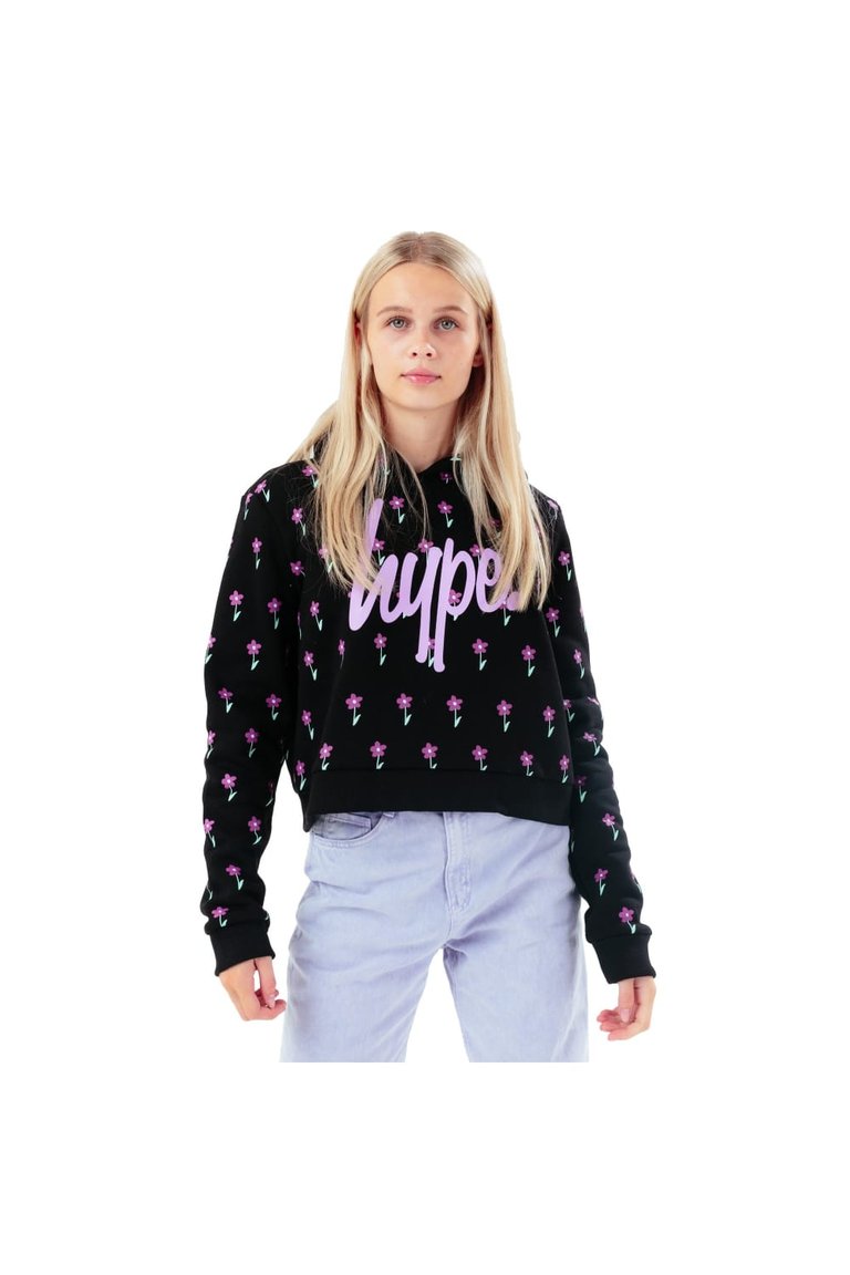 HYPE DAISY REPEAT CROP KIDS JOGGERS