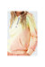 Hype Womens/Ladies Candy Tie Dye Pullover Hoodie (Light Yellow/Pale Pink/Lime Green)