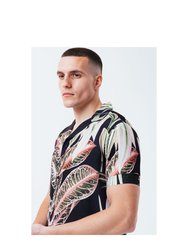 Mens Resort Palm Leaf Shirt