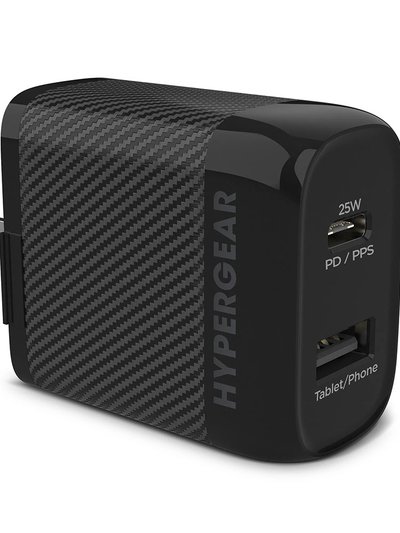 Hypergear Speed Boost 25W PD Dual Output Wall Charger product