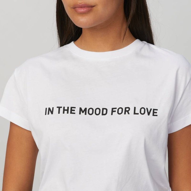 Shop In The Mood For Love Ana T-shirt Top In White