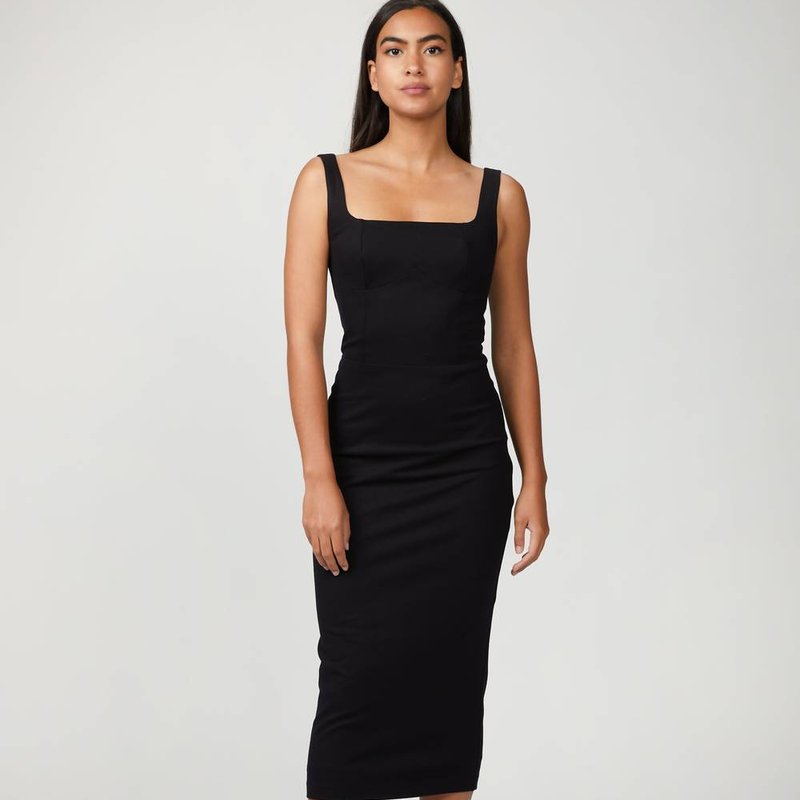 Shop In The Mood For Love Diana Dress In Black