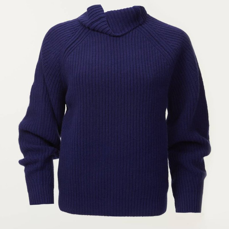 Shop In The Mood For Love Fiona Sweater In Blue