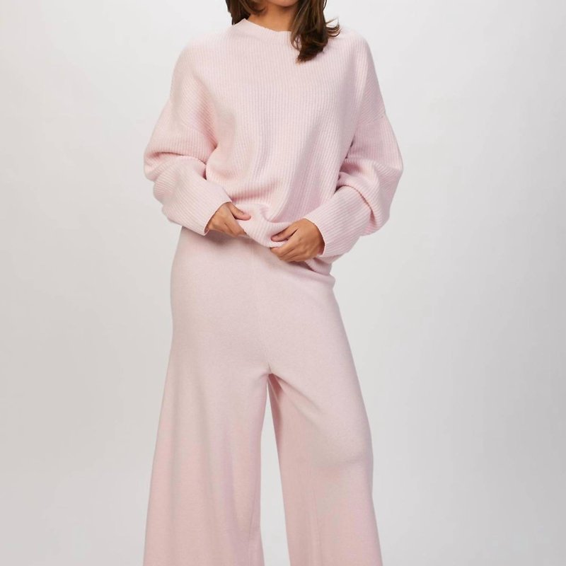 Shop In The Mood For Love Kora Tricot Pant In Pink