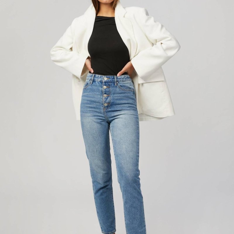 Shop In The Mood For Love Lycia Velvet Jacket In White