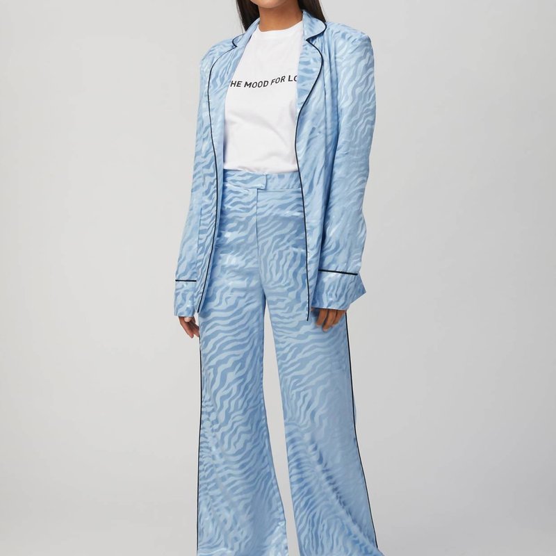 Shop In The Mood For Love Poppins Pants In Blue