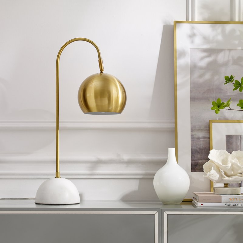 Inspired Home Brantly Table Lamp In Yellow