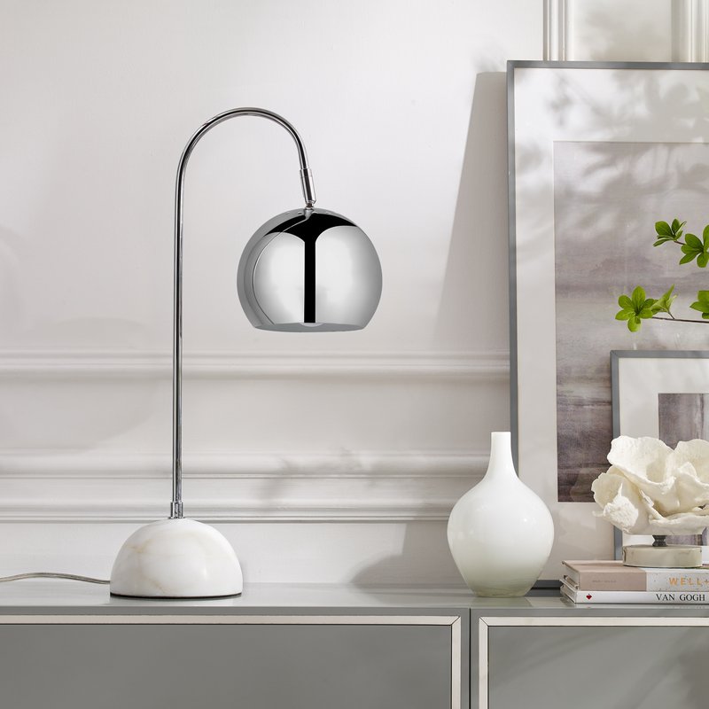 Inspired Home Brantly Table Lamp In Grey